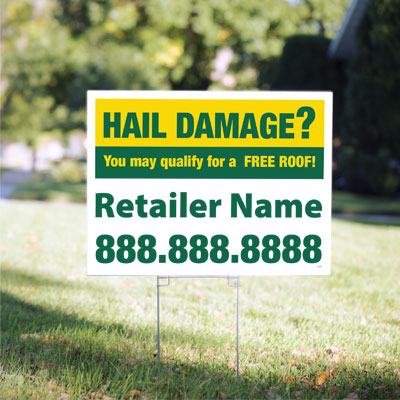 Yard Signs: Corrugated